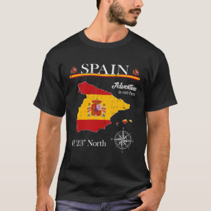 T-shirt Espagne Aventure est là España drapeau espagnol