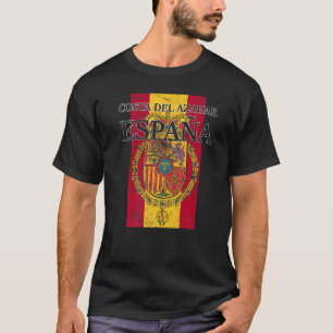 T-shirt Espagne Costa Del Azahar Drapeau Voyage Europe Pre