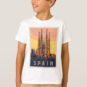 T-shirt Espagne   Familia Sagrada