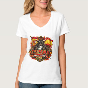 T-shirt Espagne ¡Vamos España! 2026 Fan de foot