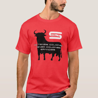 T-shirt Espagnol Cojones de Skilt