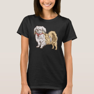 T-shirt Espagnol Tibétain - Identification de chien - Amat