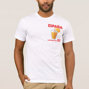 T-shirt España 2010 World Champions Futbol