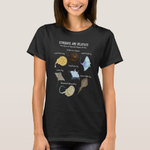 T-shirt Espèce de Stingray de l'océan Stingray Whisperer