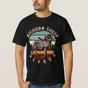 T-shirt Espèces de moutons de Bighorn du désert État Vi
