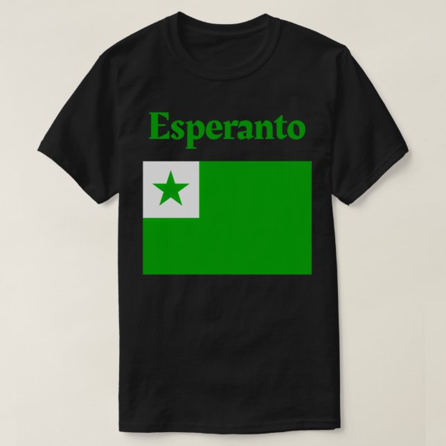 T-shirt Esperanto (Design devant)