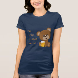 T-shirt Espéranto : Par l'intermédiaire des trinkas