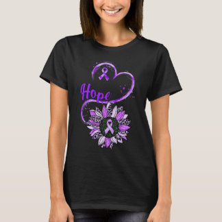 T-shirt Espère Pancréatique Cancer Sensibilisation Pancréa