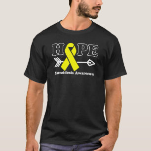 T-shirt Espérer la sensibilisation à la sarcoïdose Ruban j