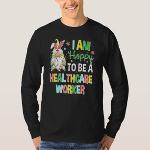 T-shirt Espérons Être Un Travailleur De Santé Bunny Gnome