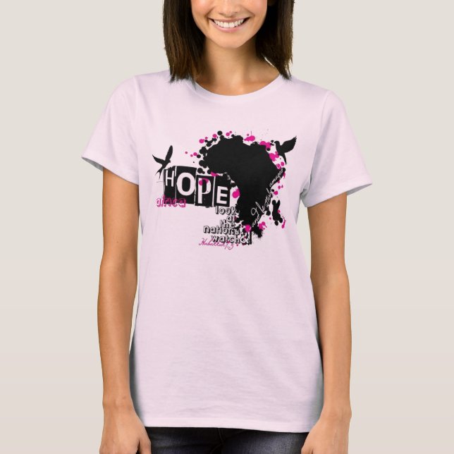 T-shirt Espoir - Afrique (Devant)