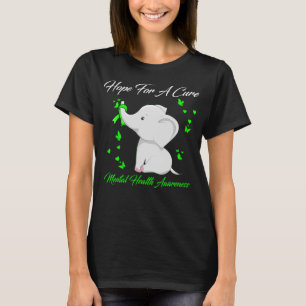 T-shirt Espoir D'Une Sensibilisation Cure À La Santé Menta