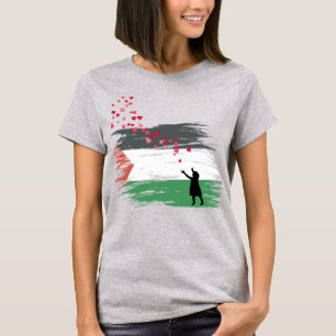 T-shirt Espoir et Amour des Femmes Palestiniennes