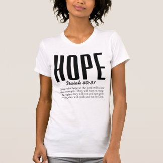 T-shirt Espoir – Isaïe 40:31 Chrétien