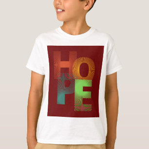 T-shirt "Espoir : Portez Votre Force"