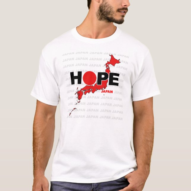 T-shirt Espoir pour le Japon (Devant)