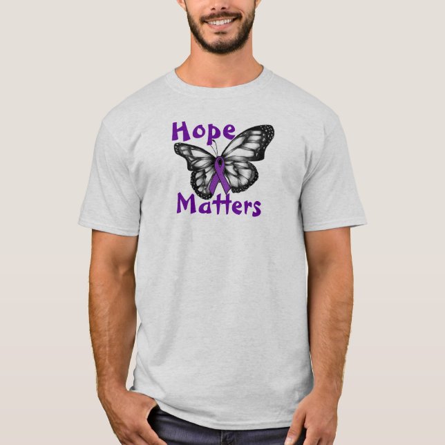 T-shirt Espoir pour le lupus (Devant)