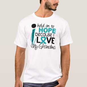 T-shirt Espoir pour mon Cancer ovarien de grand-maman