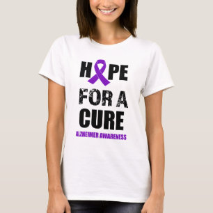 T-shirt Espoir pour une chemise de conscience d'Alzheimer