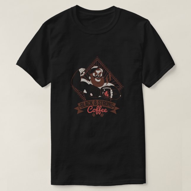 T-shirt Espresso Bear Classic (Design devant)