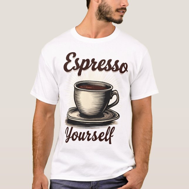 T-shirt Espresso Vous-Même (Devant)