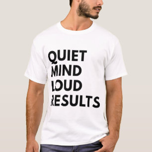 T-SHIRT ESPRIT CALME RÉSULTATS SONORES