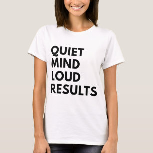 T-SHIRT ESPRIT CALME RÉSULTATS SONORES