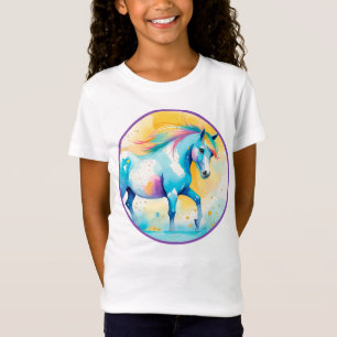 T-Shirt Esprit coloré Poney 14 Enfant