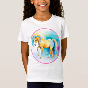 T-Shirt Esprit coloré Poney 5 Enfants