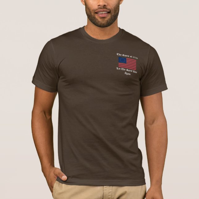 T-shirt Esprit de 1776 (Devant)