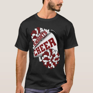 T-shirt Esprit de Cheerleading des Chevaliers Ck à l'École