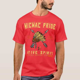 T-shirt Esprit de fierté amérindienne Micmac