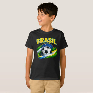 T-shirt Esprit de football brésilien