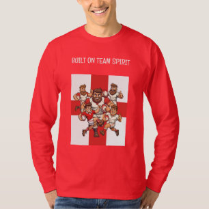 T-shirt Esprit de l'équipe de rugby United Charge