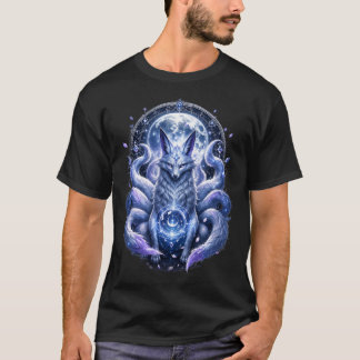T-Shirt Esprit de Lune Kitsune Céleste | Ja Fantai