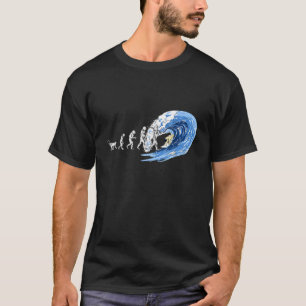 T-shirt Esprit de Surf Évolution de l'Homme