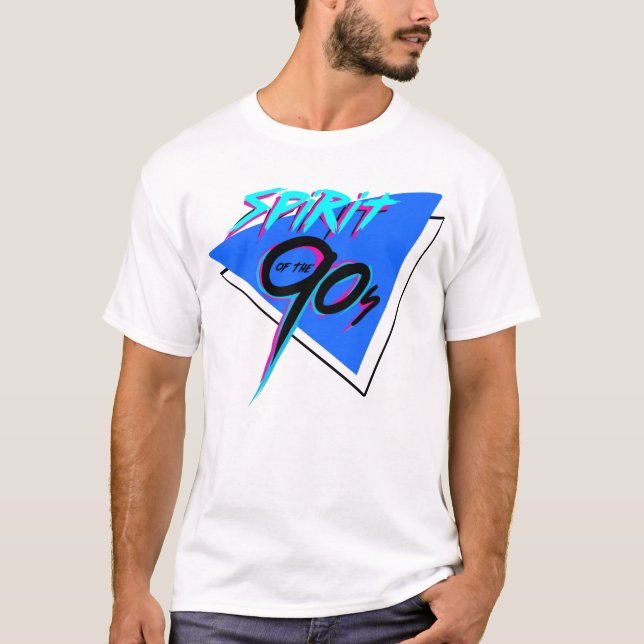 T-shirt Esprit des années 90 (Devant)