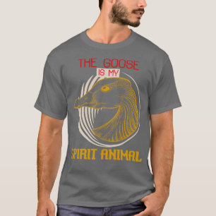 T-shirt Esprit d'oiseaux Oie animale Oie des Oies des anim