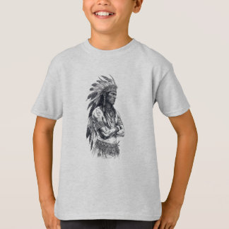 T-shirt Esprit guerrier autochtone
