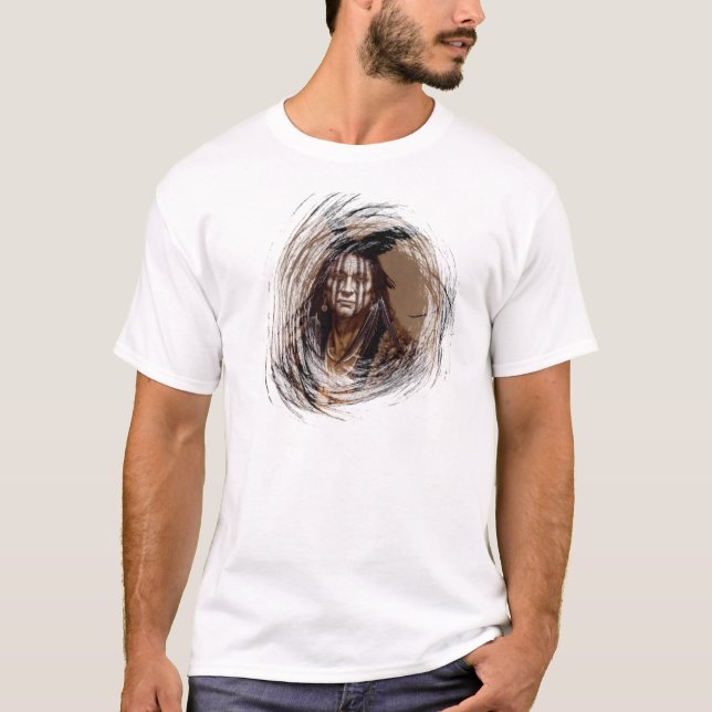 T-SHIRT ESPRIT INDIEN (Devant)