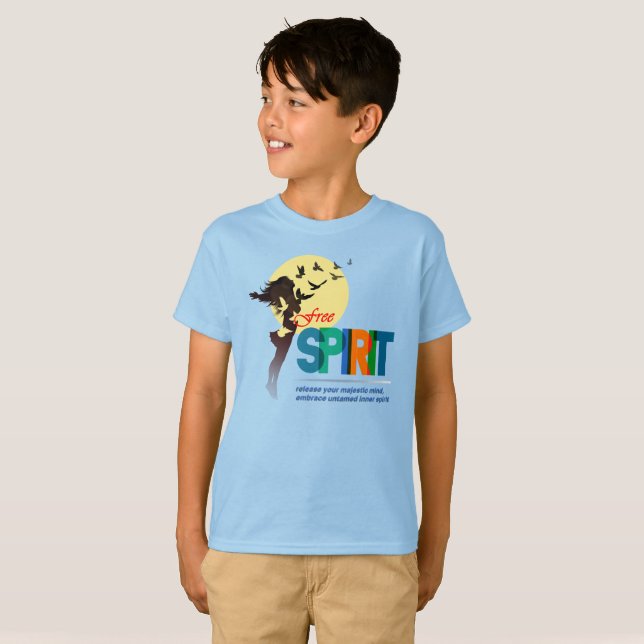 T-shirt Esprit libre | Enfants (Devant entier)