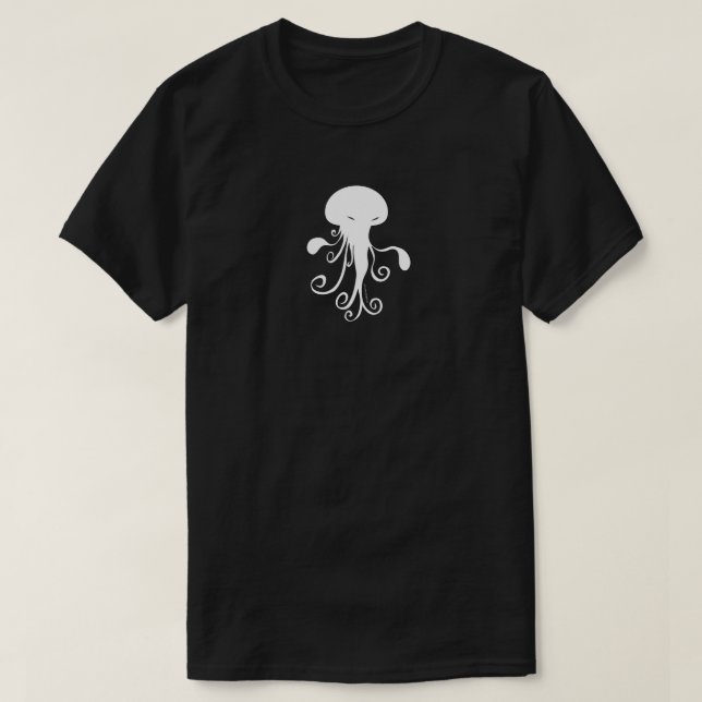 T-shirt Esprit mauvais de méduses de chemise de Kwubos (Design devant)