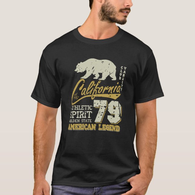 T-shirt Esprit sportif californien (Devant)