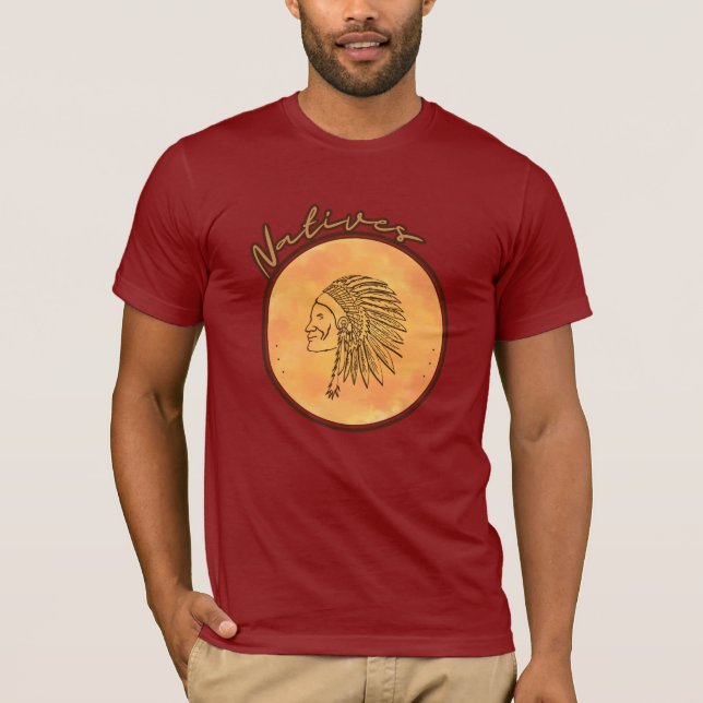 T-shirt Esprit tribal (Devant)
