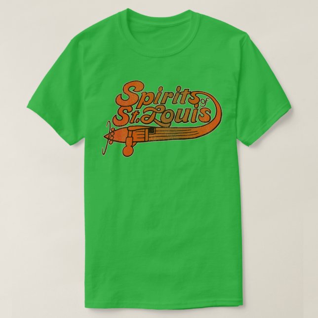 T-shirt Esprits rétrospectifs défunts de St Louis Basketba (Design devant)