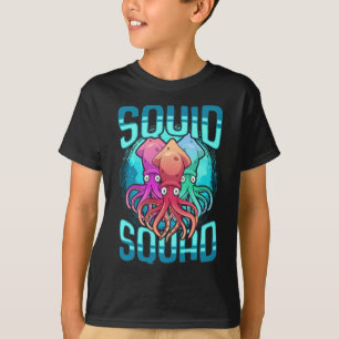 T-shirt Esquive de mer Océan animal de mer Ami de poulpe 