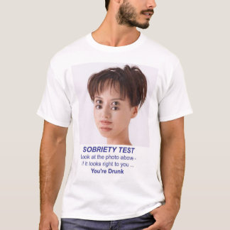 T-shirt essai de sobriété