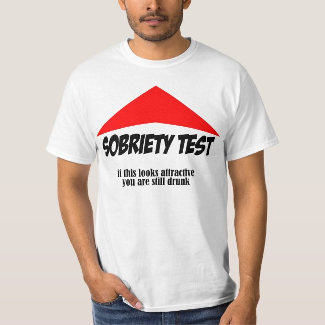 T-shirt Essai de sobriété - lumière (Devant)