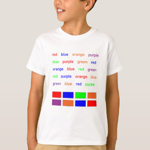 T-shirt Essai de Stroop