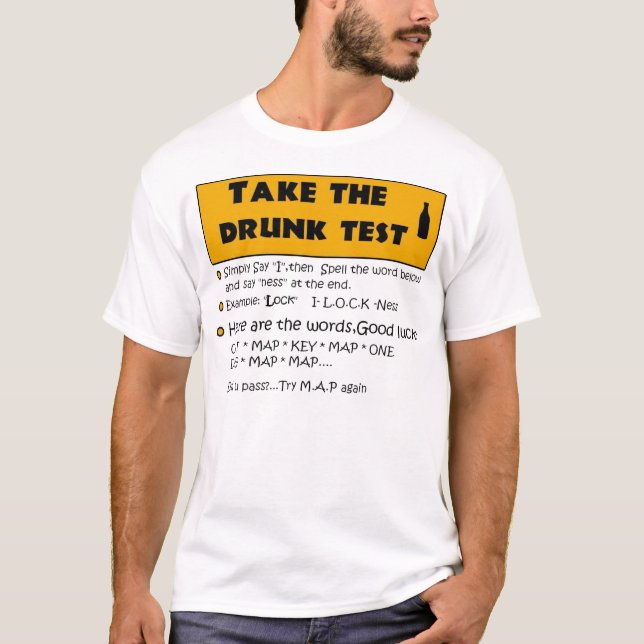 T-shirt Essai ivre (Devant)